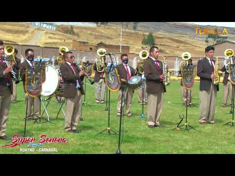 BANDA INT. SUPER SONORA ACOLLINA AMU ISSA  -HUAYNO   CARNAVAL(1er. CONCIERTO VIRTUAL ) TUKILLA PERÚ