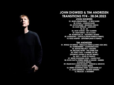 JOHN DIGWEED (UK) & TIM ANDRESEN (Denmark) @ Transitions 974 28.04.2023