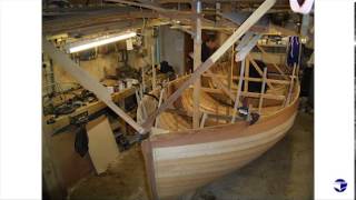 preview picture of video 'Timelapse film of the building of a Fowey River class dinghy (Hull number 64) by Marcus Lewis'