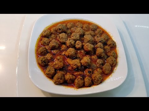 MALATYA STYLE MEATBALL RECIPE. HOW TO MAKE WATER MEATBALLS?
