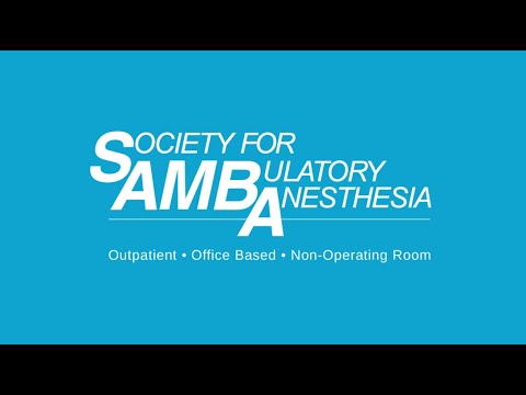 SAMBA Webinar - Nerve Blocks All Ambulatory Anesthesiologists Should Know