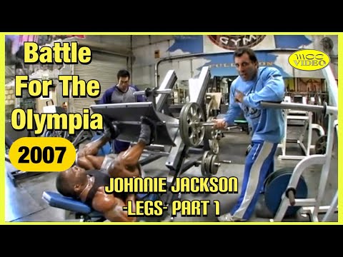 JOHNNIE JACKSON -LEGS- PT. 1 (2007) BATTLE FOR THE OLYMPIA DVD