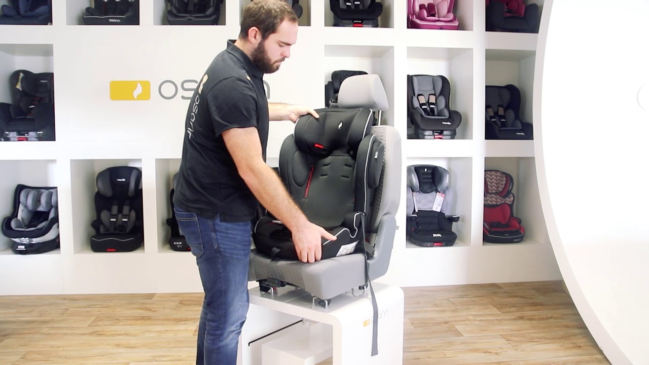 миниатюра 0 Видео о товаре Автокресло Osann Flux Plus (9-36 кг), Universe Grey (Серый)