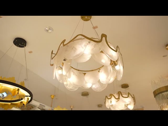 ثريا دوائر مودرن دائرية 40 سم