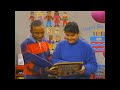Derek And Tina Are Reading A Memory Book With Barney S Friends