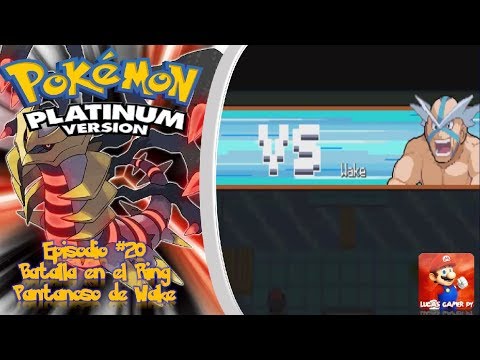 Pokémon Platino || Episodio 20: Batalla en el Ring Pantanoso de Wake