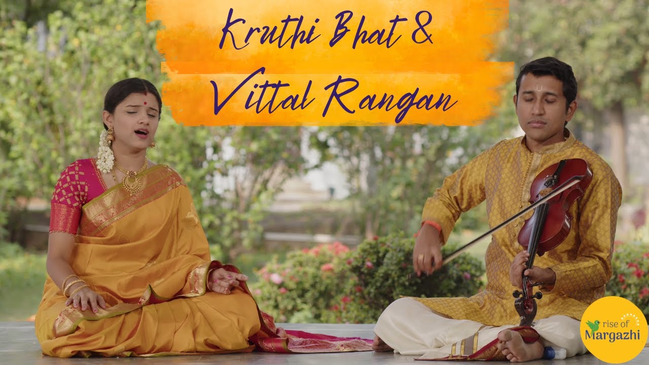 Kruthi Bhat Carnatic Vocal And Vittal Rangan Violin | Madhurageetham - Rise of Margazhi Day 28