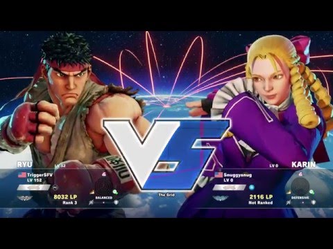 SFV Top 5 Ranked Matches 03-06-2016 (Phenom)