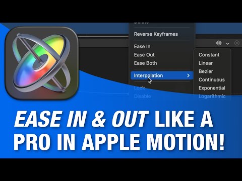 EASE-IN and EASE-OUT like a Pro using Apple Motion!