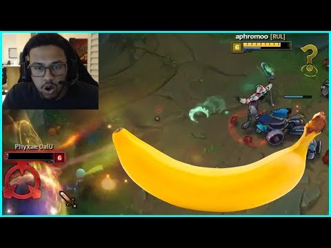 Yes, That Was A Banana - Aphromoo's Banana Mechanics | Imaqtpie "We Won" - Best of LoL Streams #119