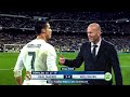 Zinedine Zidane will never forget Cristiano Ronaldo's performance in this match