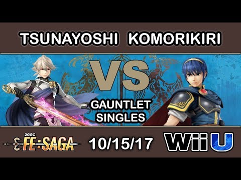 2GGC: FE Saga - Tsunayoshi (Corrin) Vs. 2GG | komorikiri (Marth) - Gauntlet