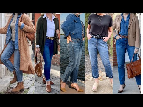 LUCE DIVINA CON TUS PANTALONES VAQUEROS PASADOS LOS 50/ATUENDOS PARA SEÑORAS DE 50 60 70 80 AÑOS