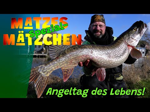Matzes Mätzchen - Angeltag des Lebens - Hecht auf Hecht!