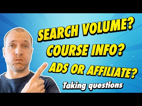 How To Find HIGH-TRAFFIC Topics + Other Questions (And Course Info)