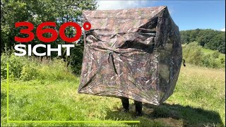 Gamechanger in der Tierfotografie? Tarnzelt mit Rundumsicht