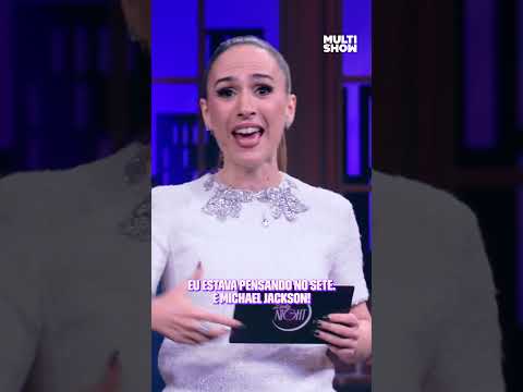 Junior IMITA Michael Jackson ao vivo! | Lady Night | Nova Temporada | Multishow | #Shorts