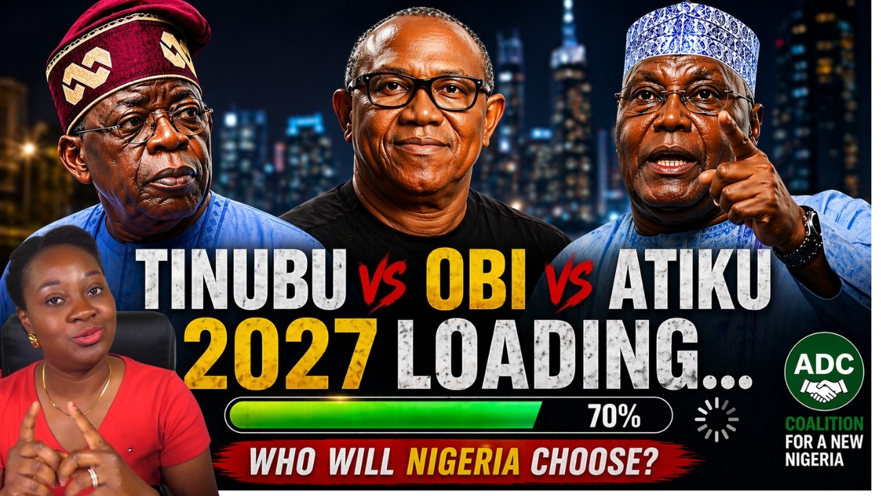 Tinubu vs Peter Obi vs Atiku: 2027 Loading...