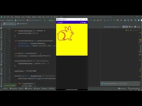 Animated Canvas, draw path | Android Jetpack Compose #12
