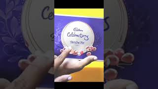 Unboxing Cadbury Dairy Milk Celebrations Rich Dry Fruits Collection😍| #shorts #cadbury #celebrations