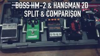Video thumbnail for BOSS HM-2 & WREN And CUFF HANGMAN 2D SPLIT & COMPARISON by Bersimbah Darah Grind TV