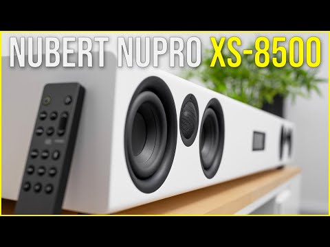 Nubert XS 8500 RC - XXL Soundbar presented in the test
