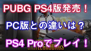 【PUBG PS4】ほぼPC版！気になる画質やPC版との違いをチェック！