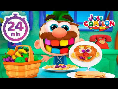 Stories for kids - 24 Minutes Jose Comelon Stories!!! Learning soft skills - Full Episodes