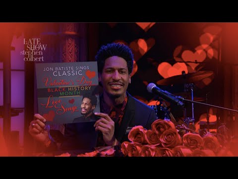 Jon Batiste Sings Classic Valentine's Day Black History Month Love Songs