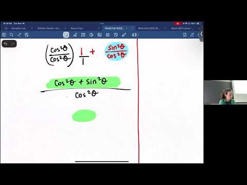 Quiz 18 Review--Math 195--Lesson 20--Fall Semester