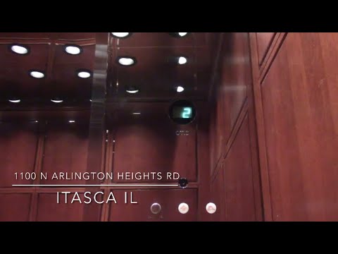 Otis Series 2 Traction elevator at 1100 N Arlington Heights Rd in Itasca IL