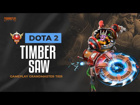 Grandmaster Tier Timbersaw Dota 2 | Ranked Match | Gameplay