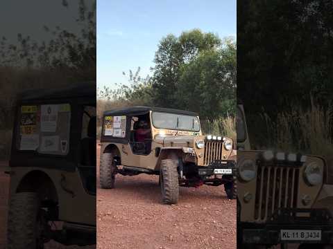 MAHINDRA JEEP 4X4 WITH 4 WHEEL STEERING NC GARAGE KERALA #4x4 #jeep #mahindra #kerala #offroad #suv