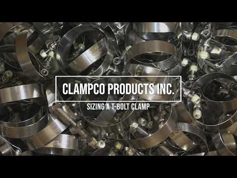 Proper T-Bolt Clamp Sizing