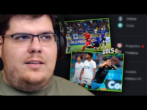 CASIMIRO REAGE: GOLS DA RODADA 36 (30/11) - BRASILEIRÃO 2023 | Cortes do Casimito
