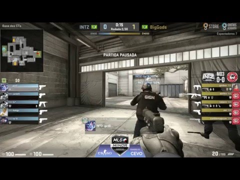 MLG Minor #2 SA Qualifier - INTZ vs. Big Gods (Mapa 1 - Cache) - Grande Final