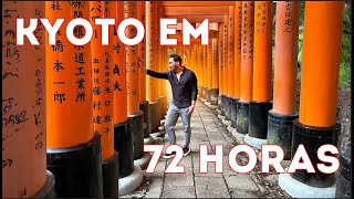 CHEGUEI em KYOTO no JAPÃO - A cidade das Gueixas e Samurais - O que fazer e onde comer em 3 dias?