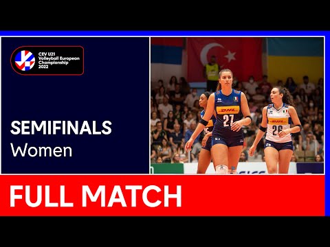 Full Match | Italy vs. Türkiye - CEV U21 Volleyball European Championships 2022