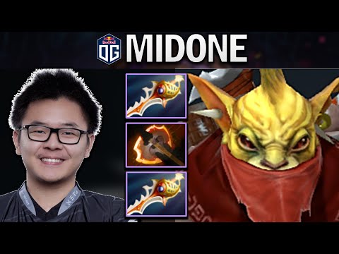 OG.MIDONE BOUNTY HUNTER WITH 21 KILLS - DOTA 2 7.27 GAMEPLAY