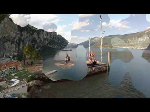 Gardasee Campione aus der Luft