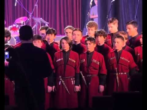 Georgian folk song - Gandagani(Temuri Qitiashvili, Ensemble ,,Martve")/FULL VIDEO