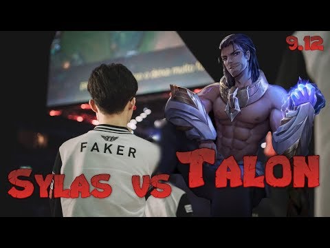 Faker - Sylas vs Talon Mid - LoL Season 9 KR Ranked | League Of Legends