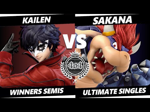 4o4 Smash Monthly 12 - Kailen (Joker) vs Sakana (Bowser) - Winners Semi-Final
