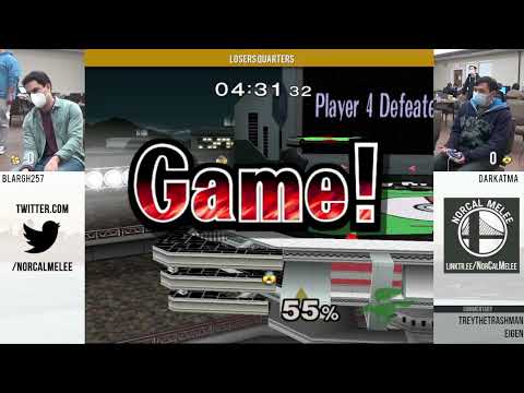 Bay Area Rumble III (LQ): blargh257 (Fox) vs Darkatma (Peach, Sheik)