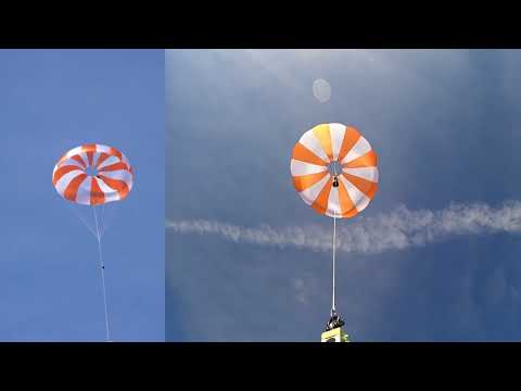The next generation Sparrow with an aircraft parachute!