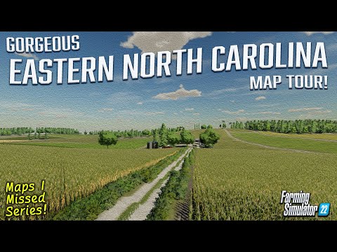 A BEAUTY OF A  MAP THAT I ORIGINALLY MISSED ON FARMING SIMULATOR 22!