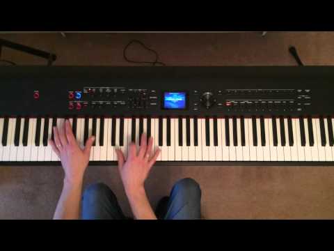 Piano Lesson (Advanced) - Adding swing and feel to left hand Part 2 (walking bass) (in C) Full prog.