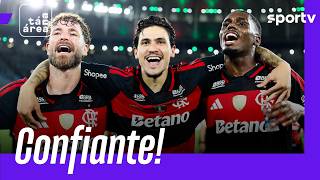 FLAMENGO PEGA O MEDELLÍN PELA LIBERTADORES COM O MESMO TIME QUE VENCEU O FLU | TÁ NA ÁREA | sportv