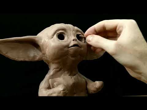 Grogu (Baby Yoda) from the Mandalorian  Sculpting