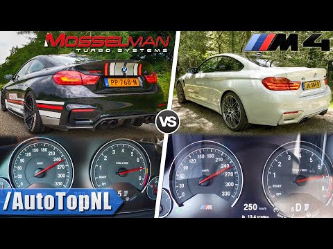 BMW M4 Competition 450HP vs 620HP BMW M4 Mosselman ACCELERATION SOUND & POV by AutoTopNL